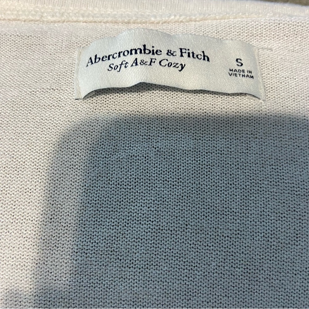 Abercrombie & Fitch Soft And Cozy Wrap Top - S - Picture 4 of 7